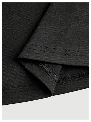 SweatyRocks Women's Y2K Flared Pants Sheer Mesh Skirted Ruched Drawstring Bell Bottoms Asymmetrical Trousers4