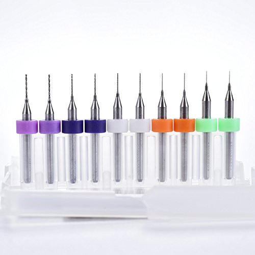 Kamo 3D Printer Kit Extruder Nozzle Head Cleaner Bits 0.2mm 0.3mm 0.4mm 0.5mm 0.6mm 10 Pk
