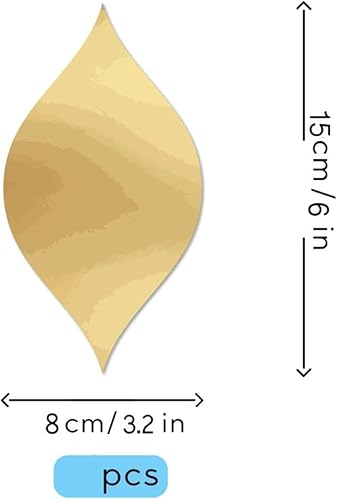 Miniatura 9 de Calcomanías de espejo extraíbles con patrón geométrico griego de llave griega, calcomanías de pared acrílicas para el hogar, sala de arte,