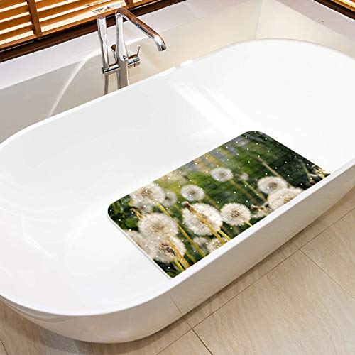 Alfombrilla para bañera con ventosas Bennigiry de 68,3 x 37,3 cm con agujeros 6