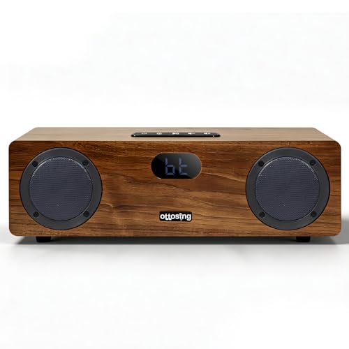 Wooden 2.0 TV Speakers with Full Inputs