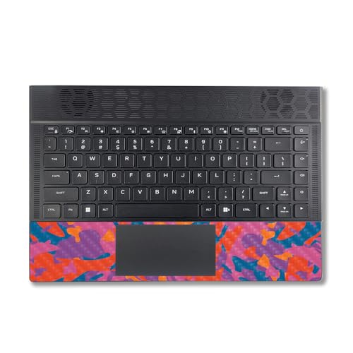 Image of MightySkins Carbon Fiber Skin Compatible With Alienware X14 R2 (2023) Full Wrap Kit - Pop Camouflage | Protective Durable Textured Carbon Fiber Finish | Easy To Apply & Change Styles | Made in the USA