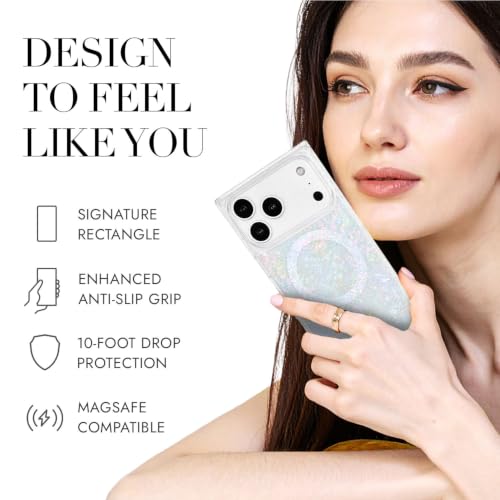Image of COCOMII Rectangle for iPhone 18 Pro Max /17 Pro Max Case, Pearlescent Opal
