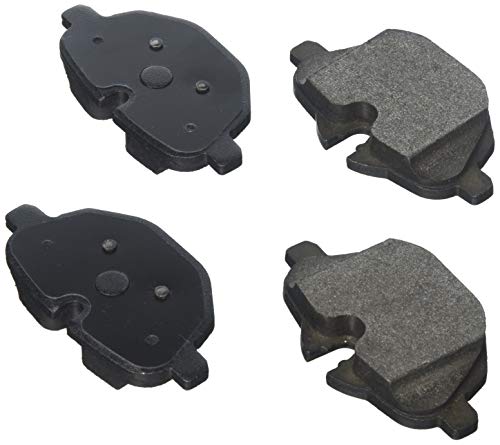 Image of BOSCH BE1473H Blue Disc Brake Pad Set with Hardware for Select - Rear