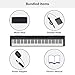 Yamaha Weighted Action 88-Key Digital Piano , Includes Power Adapter and Sustain Foot Switch
