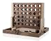Monkey Pod Games Extra Large Wooden Four In a Row Game