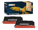  QUALITONER - Toners x2 - TN7600 TN 7600 Noir - Compatible pour Brother HL-5240 5340DRT 5340D 5350DN 5370DW 5370DWT 5380DN 5140 5150D 5150DLT 5170DN 5130 5250DN 5250DNT 5280DW 1650 1670N 1850 1870N 50