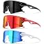 (3 Pack) Black+red+white/Blue