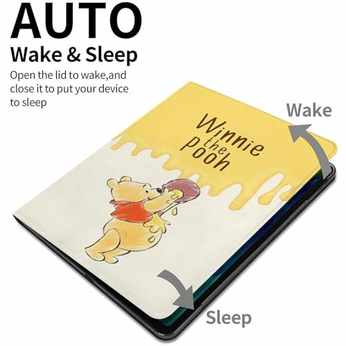 【iPad9世代/iPad10世代/iPadAir4/iPadAir5/Air6/iPadProに適応】アイパッドケース カバー ペン収納付き ペンシル収納 TPU オートスリープ ブック型 全面保護 スタンド機能 かわいい キャラクター