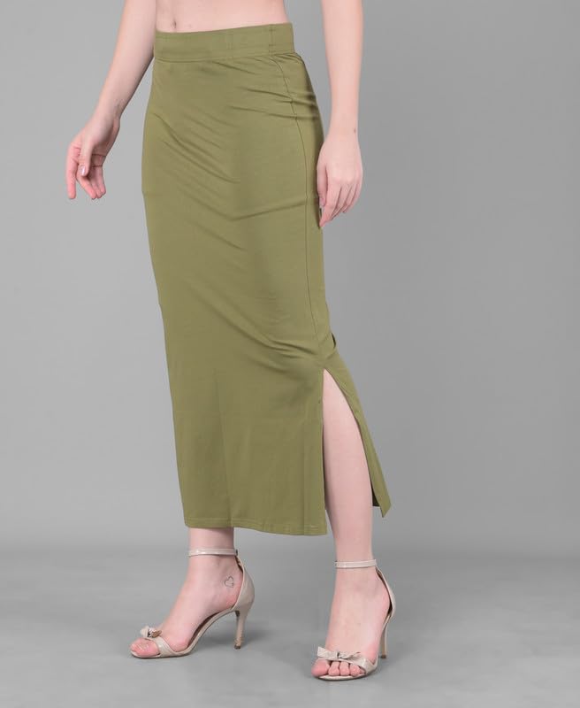 Image of Comfort Lady Women Cotton Blend Saree Shapewear /Saree Shapers Underskirt /Saree Petticoat