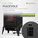 Zoom IMG-2 juskys camino elettrico 2000 w Zoom IMG-2 juskys camino elettrico 2000 w