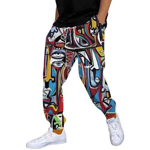 Jogging homme blanc avec poches amples résolvant le manque de confort
