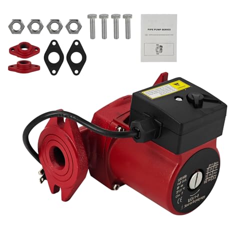 UPS26-99FC, 52722512 115V 1/6HP Water Circulator Pump Boiler Pump Used for Radiant Heating, Hydronic Heating, Fan Coil Heating, Solar and Other System Types -  Dewinston