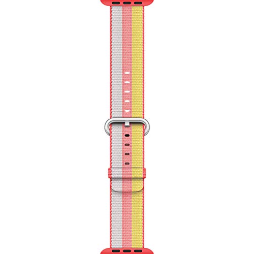 Image of Apple Smartwatch Replacement Woven Nylon Band for Apple Watch - Red Woven