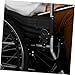 Outanaya 2Pcs Wheelchair Cane Holder with Clip Durable Crutch Storage Rack for Easy Installation Lightweight Design for Wheelchair Accessories