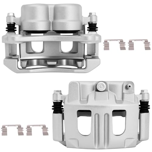 SCITOO Front Left+Right Brake Calipers With Bracket 18B4950 18B4951 Compatible For Chevrolet Equinox 2005-2006 For Pontiac Torrent 2006 For Saturn Vue 2004-2007