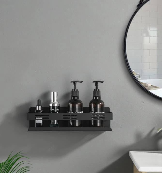 Generisch Organizador autoadhesivo de acero inoxidable para baño, cocina, 40 cm (40)