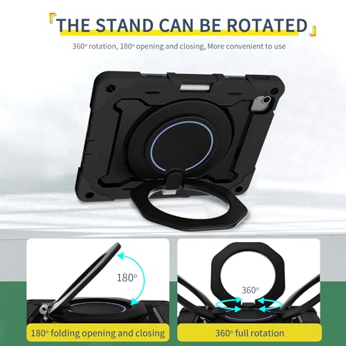Coque robuste iPad Air 11 M3 résistant aux chocs pour protéger des chutes