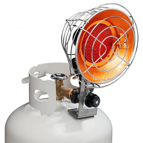 Avenger Infra-Red Tank Top Propane Heater - Single Burner, 15,000
