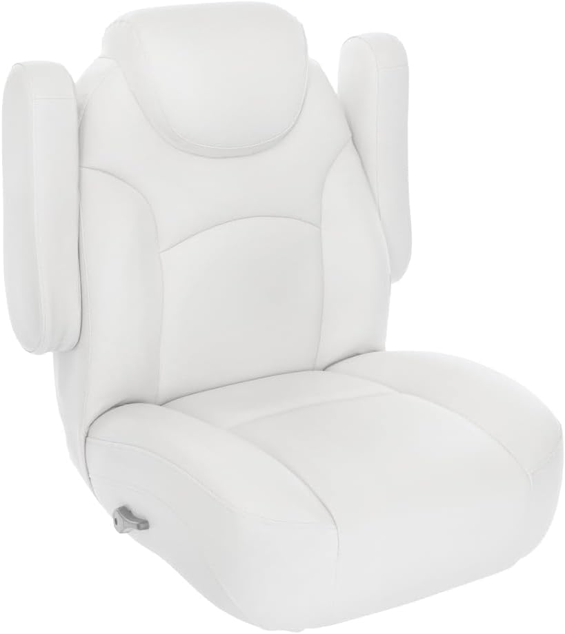 Toonmate Ultimate Captain's Boat Chair, White