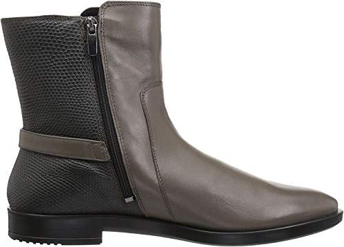 ECCO Women's Shape M 15 Ankle Bootie, Stone/Dark Shadow, 41 EU / 10-10.5