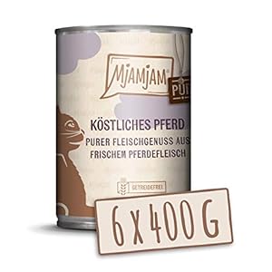 MjAMjAM Karma dla Kotów Konina 6 x 400g