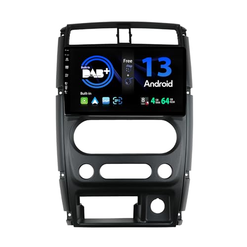 SXAUTO - Built-in DAB - Android 13 IPS Autoradio für Suzuki Jimny 3 (2005-2019
