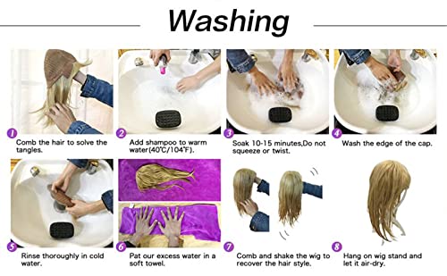 YBY Peruca para cosplay Demon Slayer-Kanroji Mitsuri e touca de peruca grátis, perucas trançadas gra