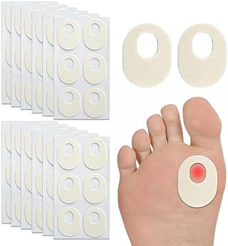 72Pcs Callus Pad Bunion Pad Soft Corn Pads for Bottom of Foot Pain Relief Waterproof for Foot Care Men and Women