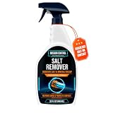 Mission Control 32 oz Salt Remover Spray for Boats, Cars & Pools - Dissolves Salt, Brine, Mineral & Hard Water Buildup on Outdoor Metal & Sealed Floors - Saltwater Residue Cleaner