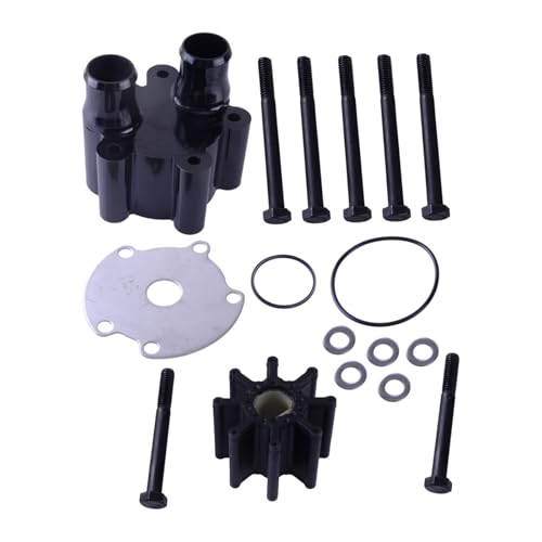 JHYOZMD Estilo de automóvil Carcasa del Impulsor de la Bomba de Agua 46-807151A7 46-807151A14 Apta para Sierra para Mallory para Mercury para Mercruiser para Bravo 18-3150 9-48350 Piezas