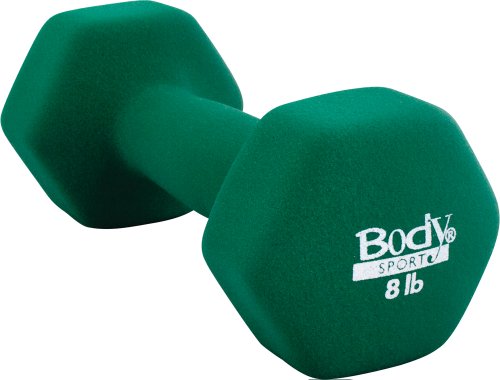 Price comparison product image Body Sport Neoprene Dumbbell,  8-Pound