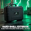 CASEMATIX Hard Shell Travel Case Compatible with Xbox Series X Console, Controllers, Headset and Other Accessories - IPX7 Waterproof and Crushproof Carrying Case with Customized Foam Interior