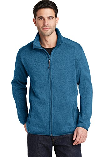 Image of Port Authority Men's Sweater Fleece Jacket