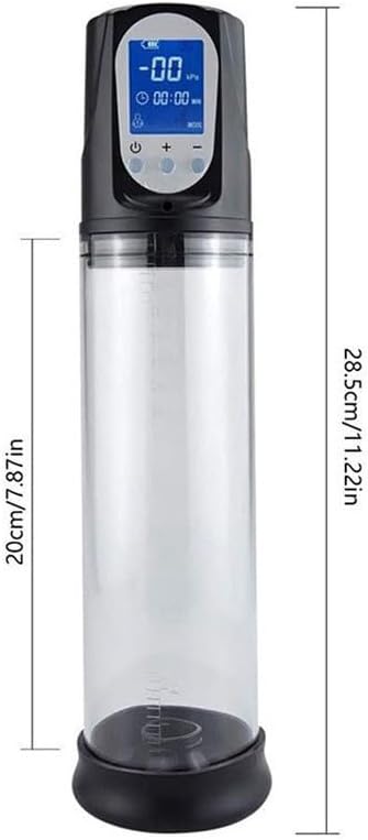 Miniatura 3 de Bomba de vacío de mejora eléctrica con 2 modos de presión, bomba de crecimiento de tamaño de aumento de bolsillo de silicona automática de presión