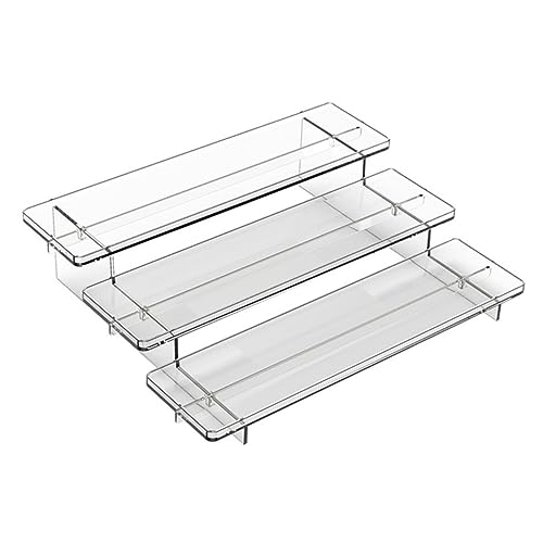 Gatuida Soporte Cosmético Multi Capa Transparente Organizador de Perfumes y Especias Estante de Almacenamiento para Baño y Cocina