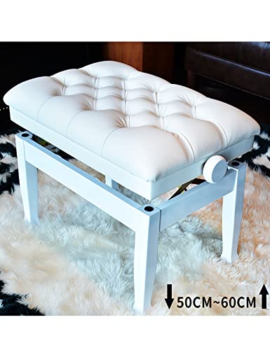 TEmkin Tabouret de Piano en Bois Massif Tabouret de Banc de Piano Solo de Luxe 10 cm réglable en Hauteur, 60 x 40 x 50-60 cm - Les Beatles, Paul McCartney, John Lennon, RIngo Starr, George Harrison TEmkin Tabouret de Piano en Bois Massif Tabouret de Banc de Piano Solo de Luxe 10 cm réglable en Hauteur, 60 x 40 x 50-60 cm – Image 5