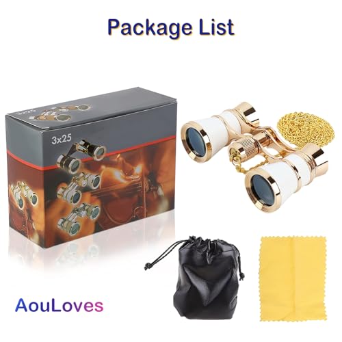 Binoculares Opera Glasses 3x25 Compactos y Ligeros miniatura 5