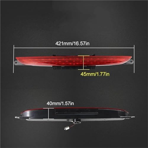 Luces traseras para TT MK2 2007-2014 con reflector central antiniebla 4