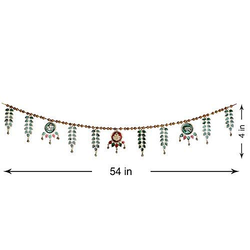 URBAN HAAT Metal Decorative Ethnic Bandarwal Toran Door Hangings 2