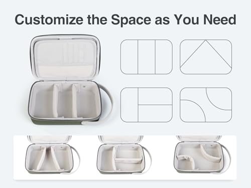 Luxtude Tech Organizer Travel Case, Portable Electronics Organizer by Luxtude - Used condition - Image 3