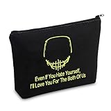 CMNIM God Novel Merchandise Legacy Of Gods Makeup Bag For Romance Book Lover Gift Books Cosmetic Bag Bookish Gift