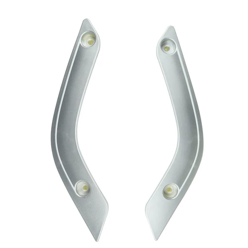 Ybvdcxp Silver Door Pull Handle Car Interior Door Grab Handle Inserts Cover Trim For Wrangler Jk Jku 2011-2017