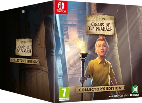Tintin Reporter Les Cigares du Pharaon Edition Collector Switch pour fan nostalgique