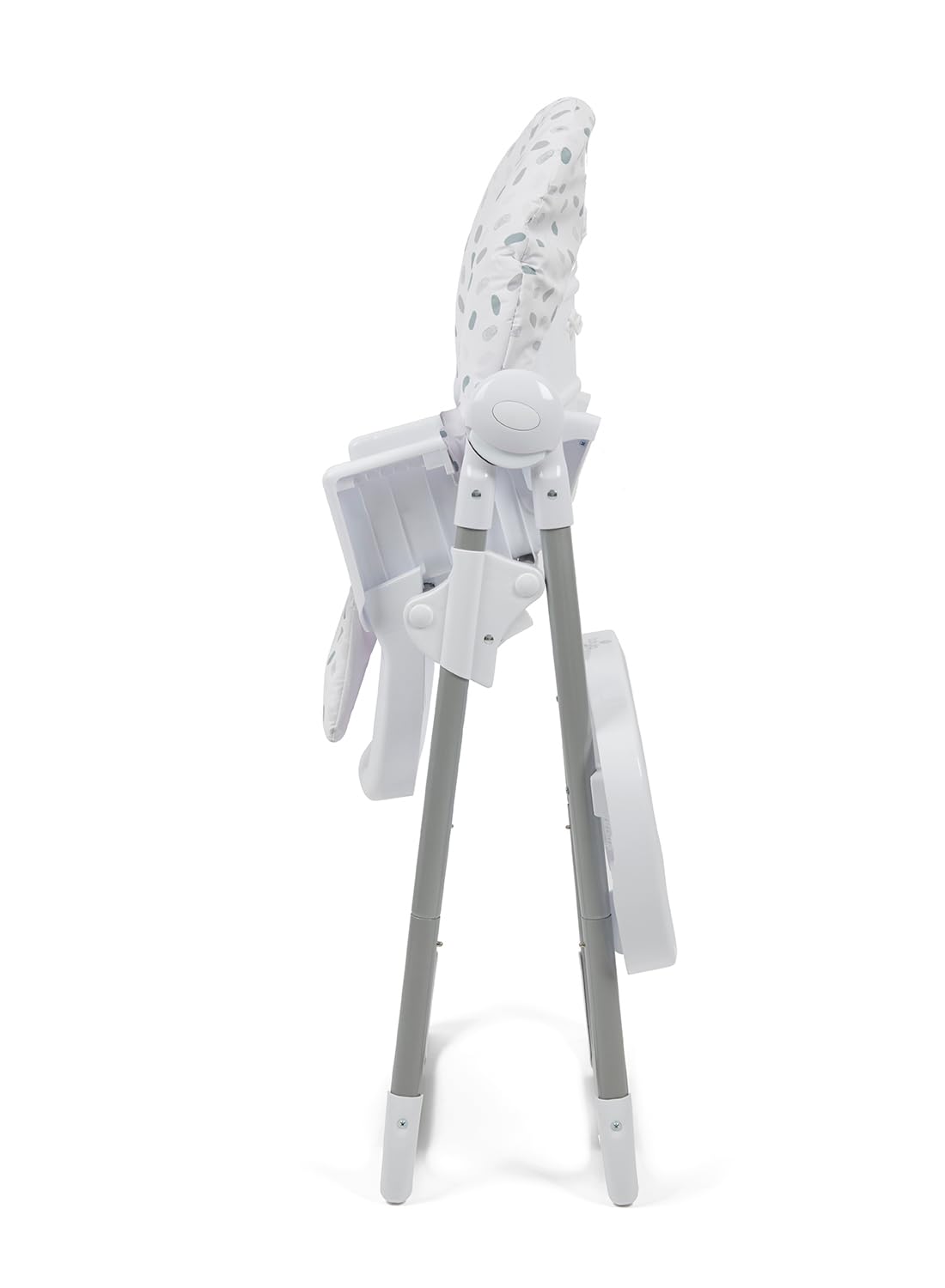 Babylo Hi Lo Chaise haute et chaise junior, 6 hauteurs, 3 positions d'inclinaison, plateau amovible à 2 couches et harnais de sécurité à 5 points de 6 mois à 15 kg