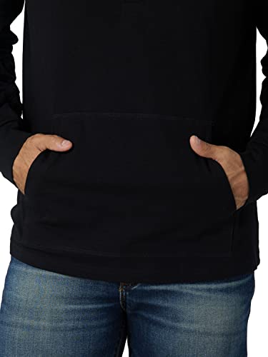 Rock & Republic Men's Long Sleeve Hooded Henley Shirt3