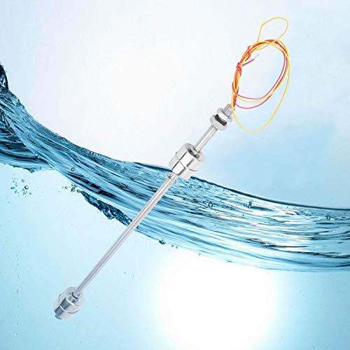 Float Switch, Stainless Steel Double Float Ball Liquid Level Sensor Fish Tank Water Sensor, DC 0-110V(500mm) Float Switch, Stainless Steel Double Float Ball Liquid Level Sensor Fish Tank Water Sensor, DC 0-110V(500mm)