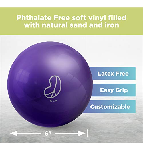 Bean Products Soft Weighted Balls - 6Lbs Grape (2 Pack) #TOP3