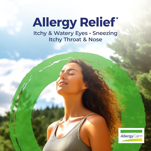 Boiron AllergyCalm Tablets for Relief from Allergy and Hay Fever Symptoms of Sneezing, Runny Nose, and Itchy Eyes or Throat - 60 Count - image 5