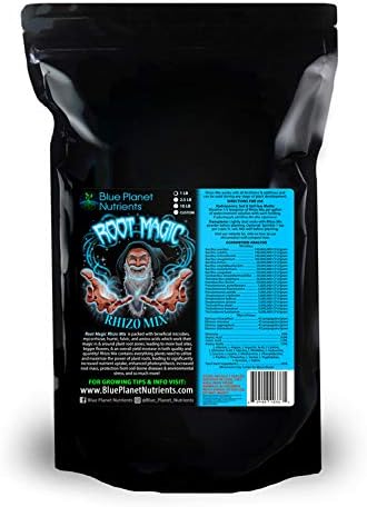 Root Magic Rhizo Mix (1 LB) Blue Planet Nutrients | Beneficial Microbes Mycorrhizae Trichoderma Humic & Fulvic Acid L-Amino Acids | for Healthy Plant Roots & Soil Health